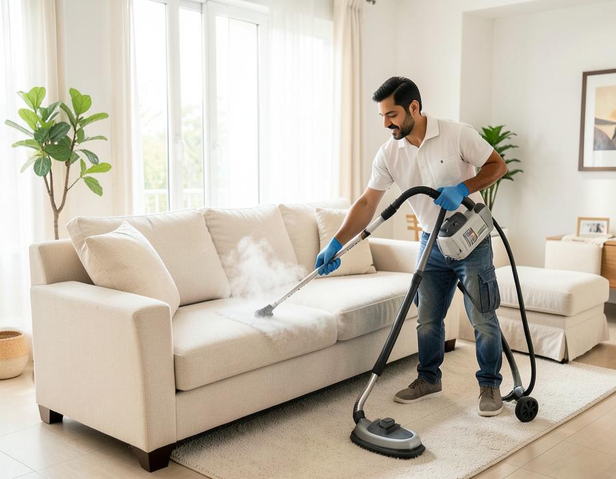 Sofa cleaning service in Sangareddy